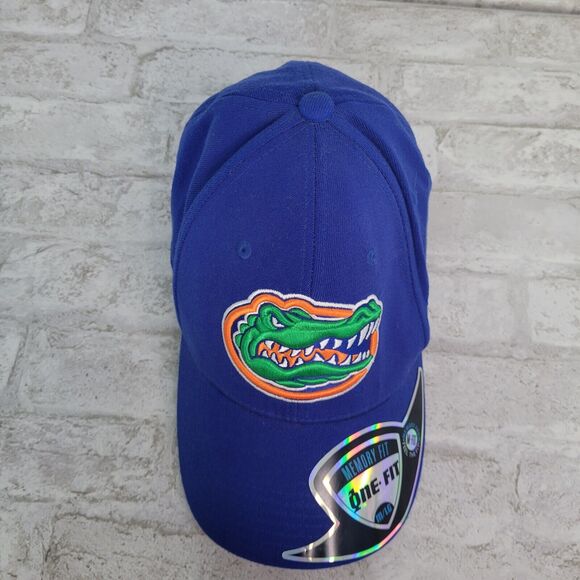 Top of the World One Fit University of Florida Gator Hat Fitted Size M/LG Blue - Picture 5 of 11